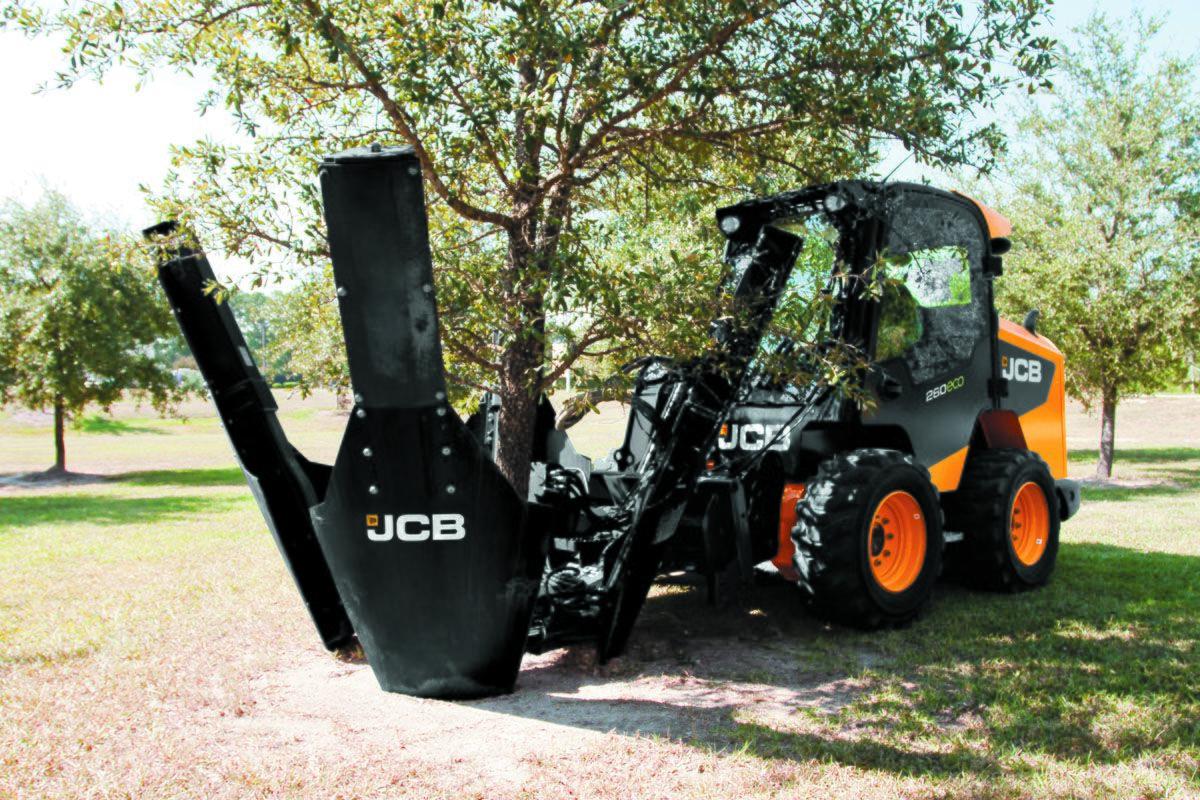 Экскаватор-погрузчик JCB 3CX Super с пересадчиком деревьев
