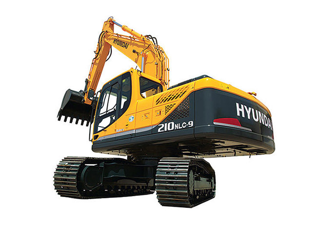 Гусеничный экскаватор Hyundai R210NLC-9S с грейфером