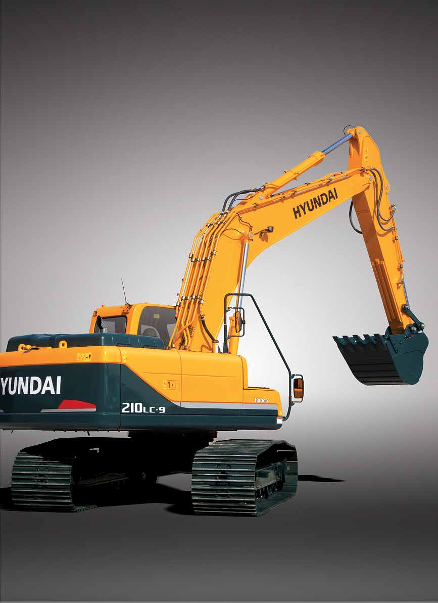 Гусеничный экскаватор Hyundai R210NLC-9S с грейфером