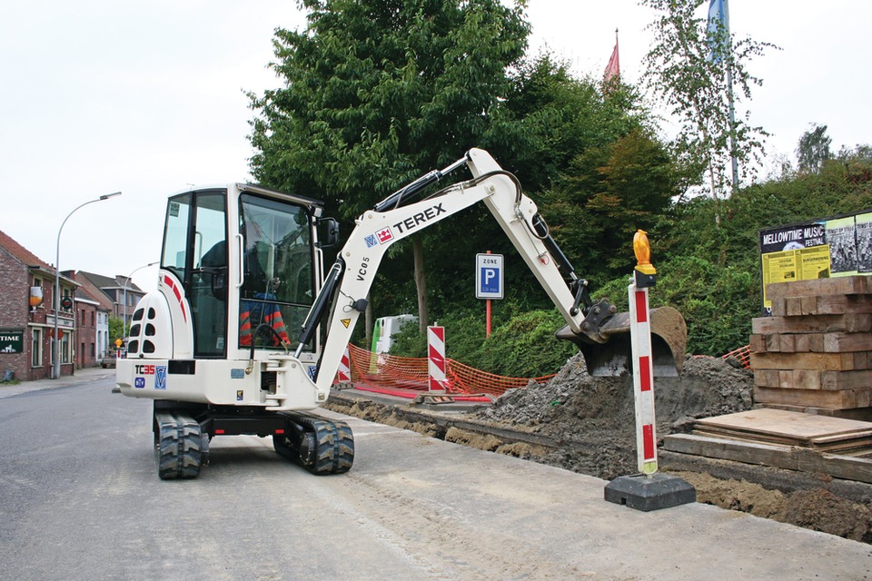 Аренда Мини-экскаватора Terex TC35 